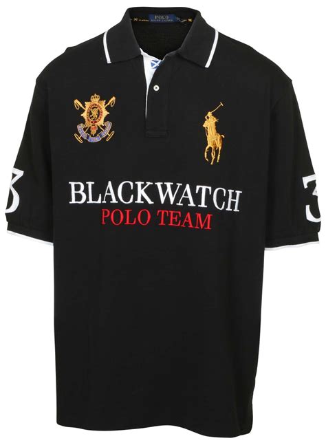 replica black watch polo shirt|are polo shirts real.